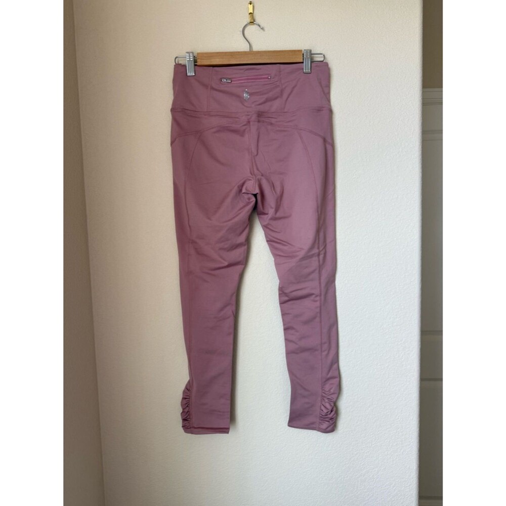 Free People Movement You're A Peach Medium Impact High-Rise Leggings Pink Size M